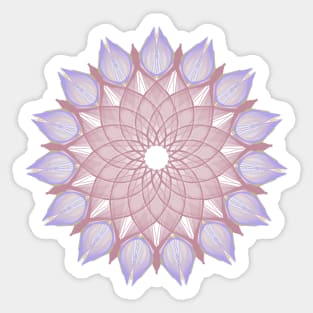 Before Autumn Comes Mandala Sticker